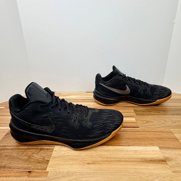 Nike Zoom Evidence II Black Gum Basketball Shoes Mens 9.5 908976-012 main image 5